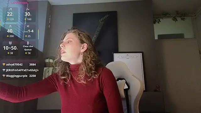 AyreenMoore online show from March 21, 2026, 2:10 pm