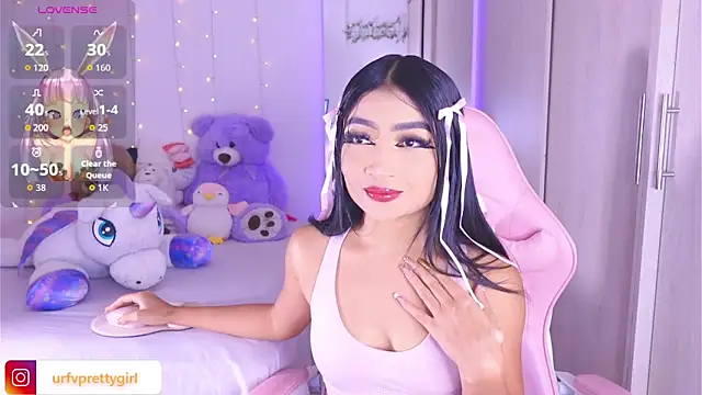 Snapshot of urfavprettygirl chatting on June 3, 2026, 6:14 am urfavprettygirl online show from June 3, 2026, 6:14 am