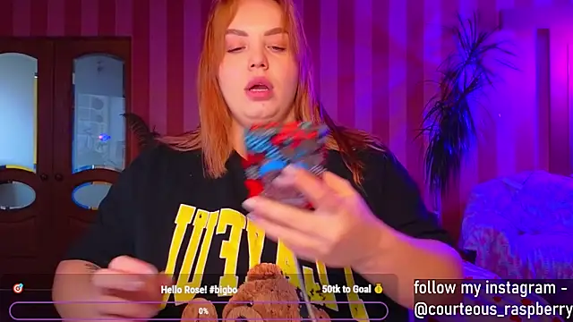 courteous raspberrry online show from December 9, 2024, 10:32 am