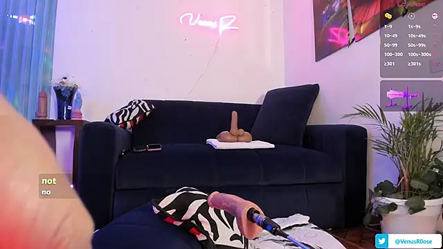 Venus R0se online show from October 2, 2025, 2:42 pm