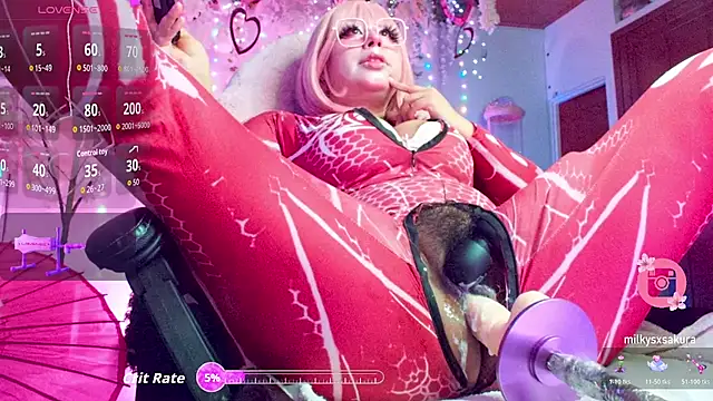 MilkyXSakura online show from August 8, 2026, 5:25 am