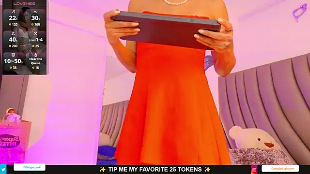 CampbelGinger online show from September 10, 2025, 8:30 pm