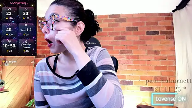 Snapshot of paulinabarnett- chatting on November 21, 2025, 3:44 pm paulinabarnett- online show from November 21, 2025, 3:44 pm