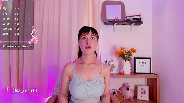 lila rush online show from October 6, 2025, 9:04 pm