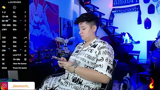  AlexMorris online show from December 18, 2025, 9:40 pm