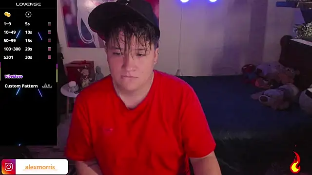  AlexMorris online show from September 22, 2025, 11:33 pm