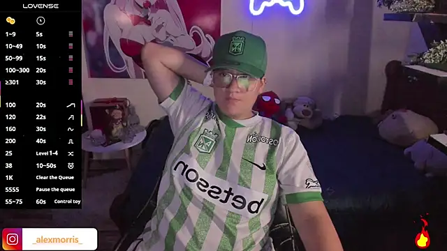  AlexMorris online show from September 26, 2025, 6:42 am