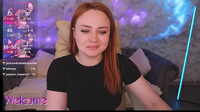 LovelyBell online show from February 20, 2025, 11:21 pm