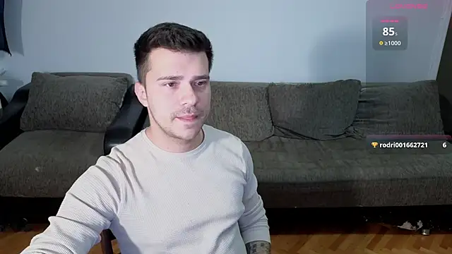 JohnnyStepBro online show from October 17, 2025, 8:21 pm