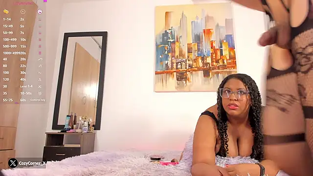 Snapshot of TheCozyCorner chatting on March 14, 2025, 4:43 am TheCozyCorner online show from March 14, 2025, 4:43 am