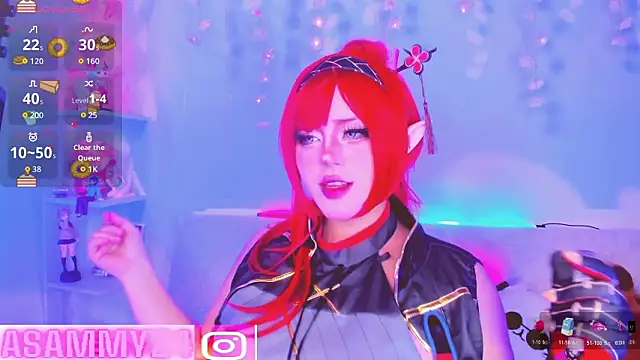 Lilith Asami online show from February 1, 2026, 10:13 am