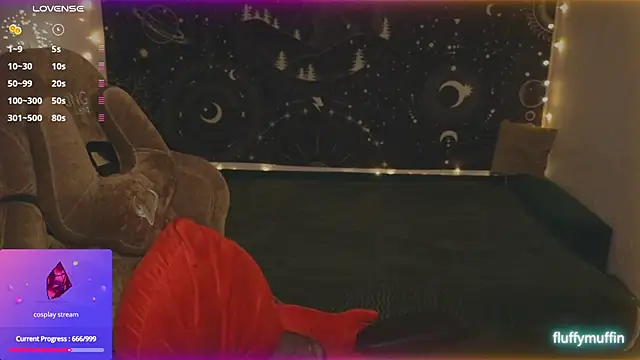 Fluffy muffin  online show from February 16, 2025, 7:05 pm