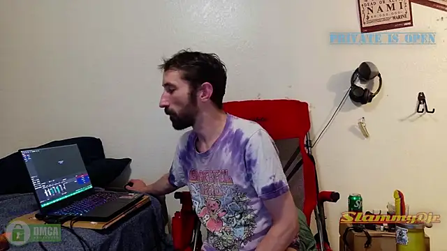 Snapshot of SlammyDjr chatting on July 5, 2026, 5:47 am SlammyDjr online show from July 5, 2026, 5:47 am