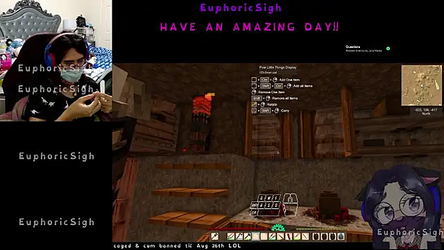 Snapshot of EuphoricSigh chatting on July 6, 2026, 7:37 am EuphoricSigh online show from July 6, 2026, 7:37 am