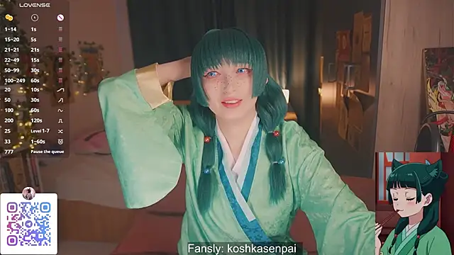 koshkasenpai online show from September 21, 2025, 11:15 am