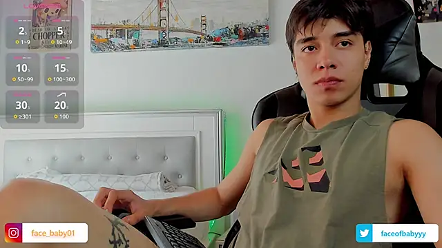 facebaby1 online show from October 7, 2025, 7:15 pm