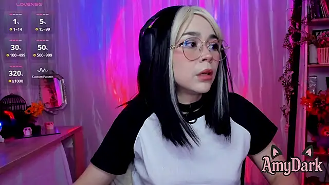  AmyDark online show from November 23, 2025, 12:09 am