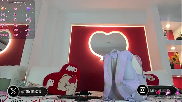 Snapshot of TabyJhonson chatting on March 14, 2026, 1:50 pm TabyJhonson online show from March 14, 2026, 1:50 pm