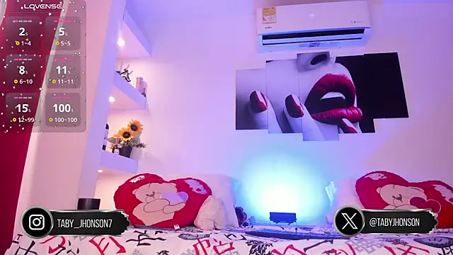 Snapshot of TabyJhonson chatting on February 9, 2026, 1:20 pm TabyJhonson online show from February 9, 2026, 1:20 pm