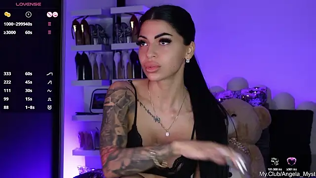 Angela Myst online show from March 27, 2026, 5:36 pm