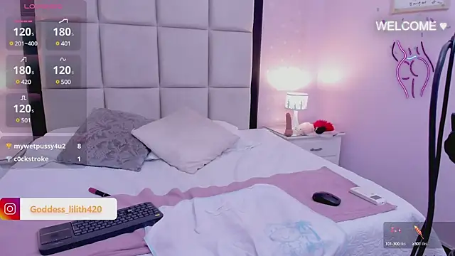 Goddess  Lilith online show from December 4, 2024, 2:03 am