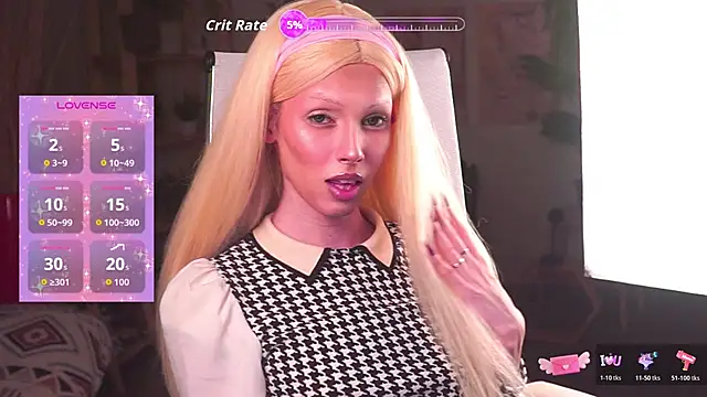 PamelamyDreamys online show from November 22, 2025, 5:01 pm