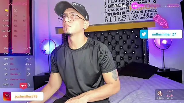 Snapshot of JoshMillerr_ chatting on March 3, 2025, 8:00 pm JoshMillerr online show from March 3, 2025, 8:00 pm