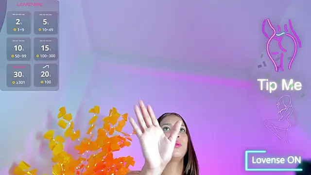 HaleyAmaya online show from October 12, 2025, 7:15 pm