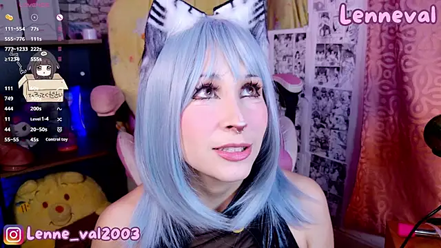 Snapshot of Lenneval1 chatting on July 6, 2026, 3:46 am Lenneval1 online show from July 6, 2026, 3:46 am
