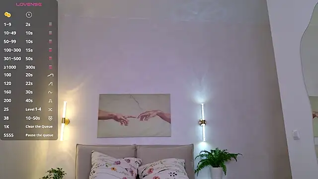 DarkErica online show from March 29, 2026, 1:57 pm