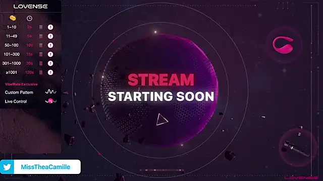 Snapshot of MissTheaCamille chatting on January 31, 2025, 8:43 pm MissTheaCamille online show from January 31, 2025, 8:43 pm