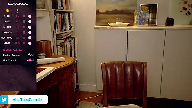 Snapshot of MissTheaCamille chatting on January 23, 2025, 11:15 pm MissTheaCamille online show from January 23, 2025, 11:15 pm