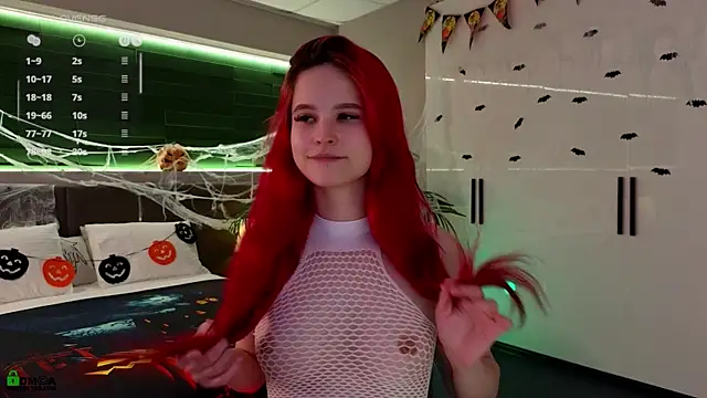 Rina Red online show from October 23, 2025, 1:37 am