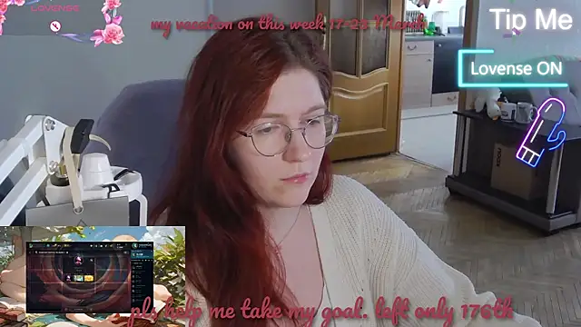 LesyaOxi online show from March 19, 2025, 6:57 am