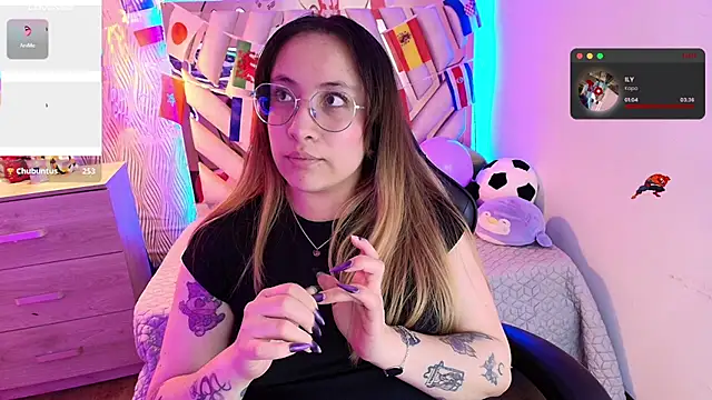 Snapshot of NyxAndria_1 chatting on July 7, 2026, 7:23 am NyxAndria 1 online show from July 7, 2026, 7:23 am