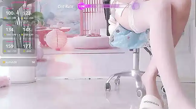 Snapshot of Susu-8 chatting on March 14, 2025, 6:10 am Susu-8 online show from March 14, 2025, 6:10 am