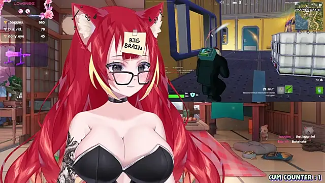 Snapshot of LewdKira_VT chatting on March 17, 2025, 10:49 am LewdKira VT online show from March 17, 2025, 10:49 am