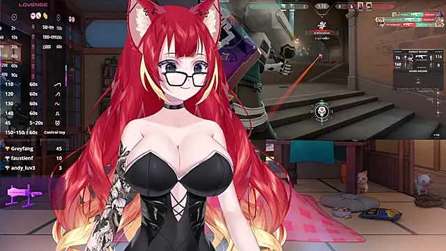 Snapshot of LewdKira_VT chatting on February 28, 2025, 10:30 am LewdKira VT online show from February 28, 2025, 10:30 am