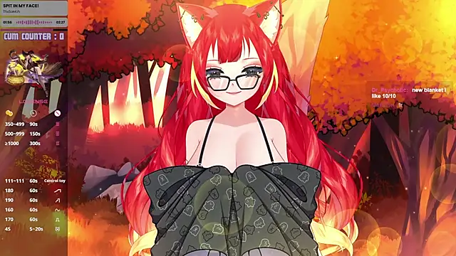 Snapshot of LewdKira_VT chatting on October 7, 2025, 2:18 pm LewdKira VT online show from October 7, 2025, 2:18 pm