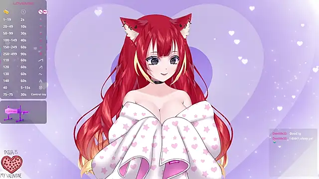 Snapshot of LewdKira_VT chatting on February 11, 2025, 6:19 am LewdKira VT online show from February 11, 2025, 6:19 am