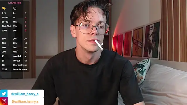 Snapshot of William_Henry_ chatting on March 14, 2026, 5:30 pm William Henry online show from March 14, 2026, 5:30 pm