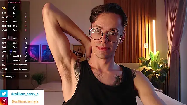 Snapshot of William_Henry_ chatting on February 26, 2026, 10:48 am William Henry online show from February 26, 2026, 10:48 am