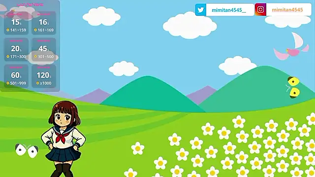 Snapshot of mimitan4545 chatting on June 14, 2026, 10:27 am mimitan4545 online show from June 14, 2026, 10:27 am
