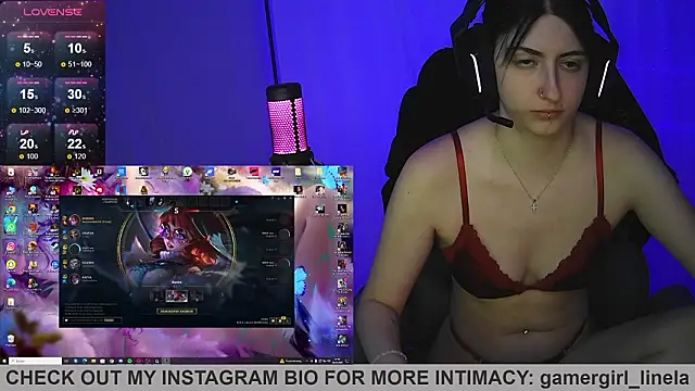 Gamergirl-Linela online show from March 2, 2026, 1:17 am