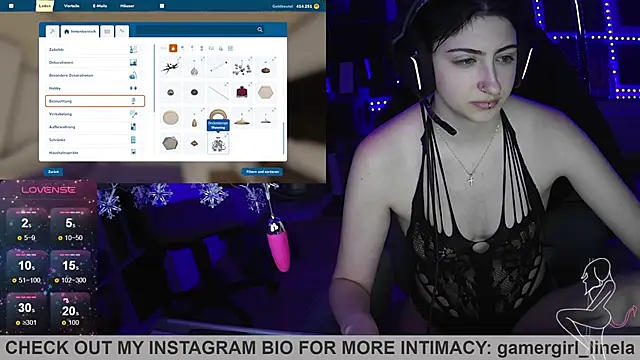 Gamergirl-Linela online show from December 14, 2025, 5:07 pm