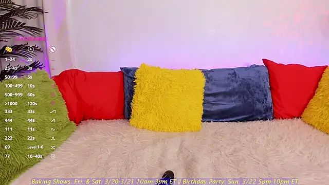 angel claire online show from March 18, 2026, 6:31 pm