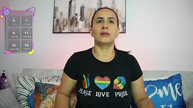 Sara Charmy online show from October 7, 2025, 11:22 am