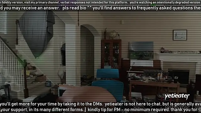 Snapshot of yetieater chatting on February 12, 2025, 5:26 pm yetieater online show from February 12, 2025, 5:26 pm