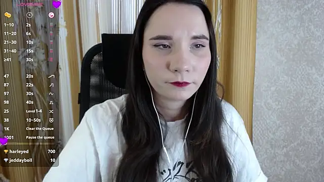 Snapshot of KateForLove chatting on March 13, 2025, 1:29 pm KateForLove online show from March 13, 2025, 1:29 pm