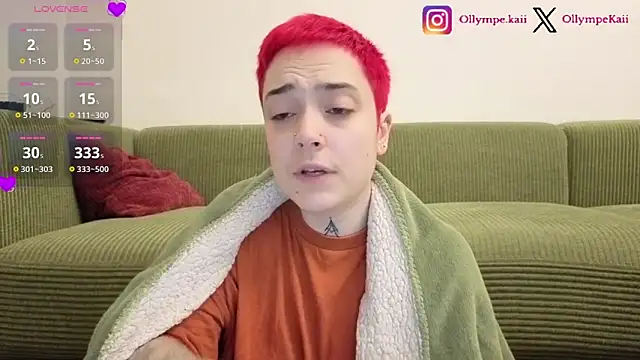 OllympeKaii online show from April 17, 2026, 3:53 am